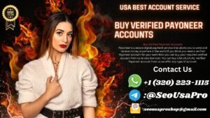 Buy Verified Payoneer Accounts