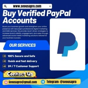 Buy Verified PayPal Accounts