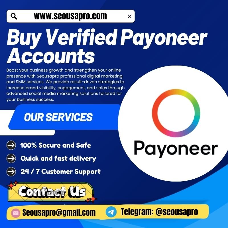 Buy Verified Payoneer Accounts