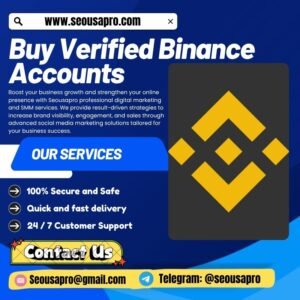 Buy Verified Binance Accounts